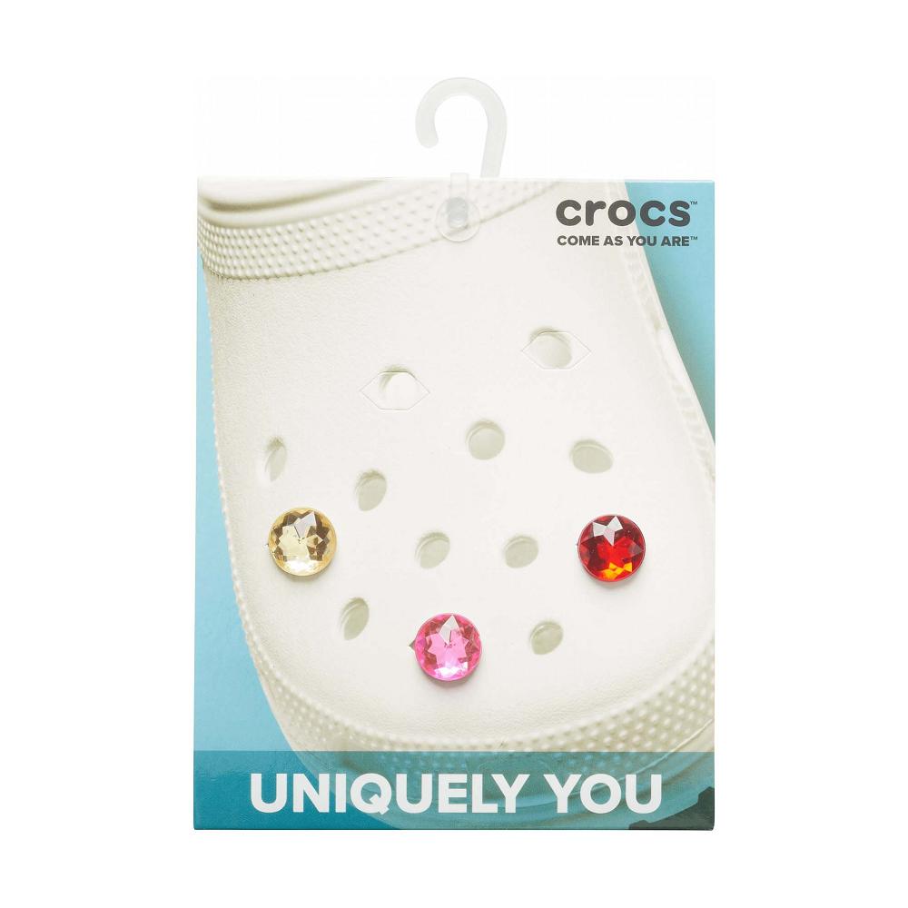 Clips Jibbitz Crocs Sparkly Circle 3-Pack #1 Homme Multicolore | France 1082HAPK
